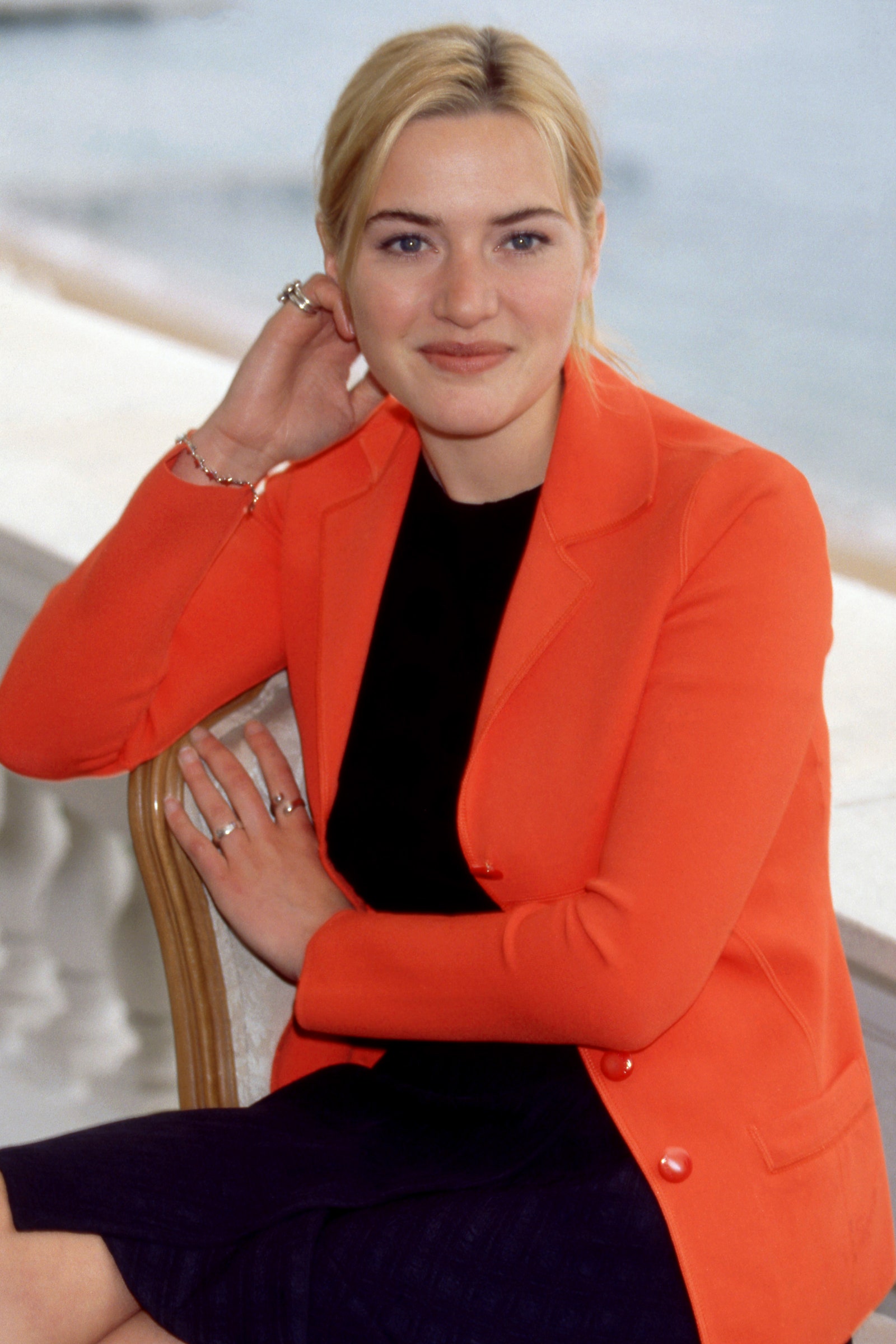 Images may contain Kate Winslet Glazer Blazer Formal Wearing Suit Adult Accessories and Jewelry